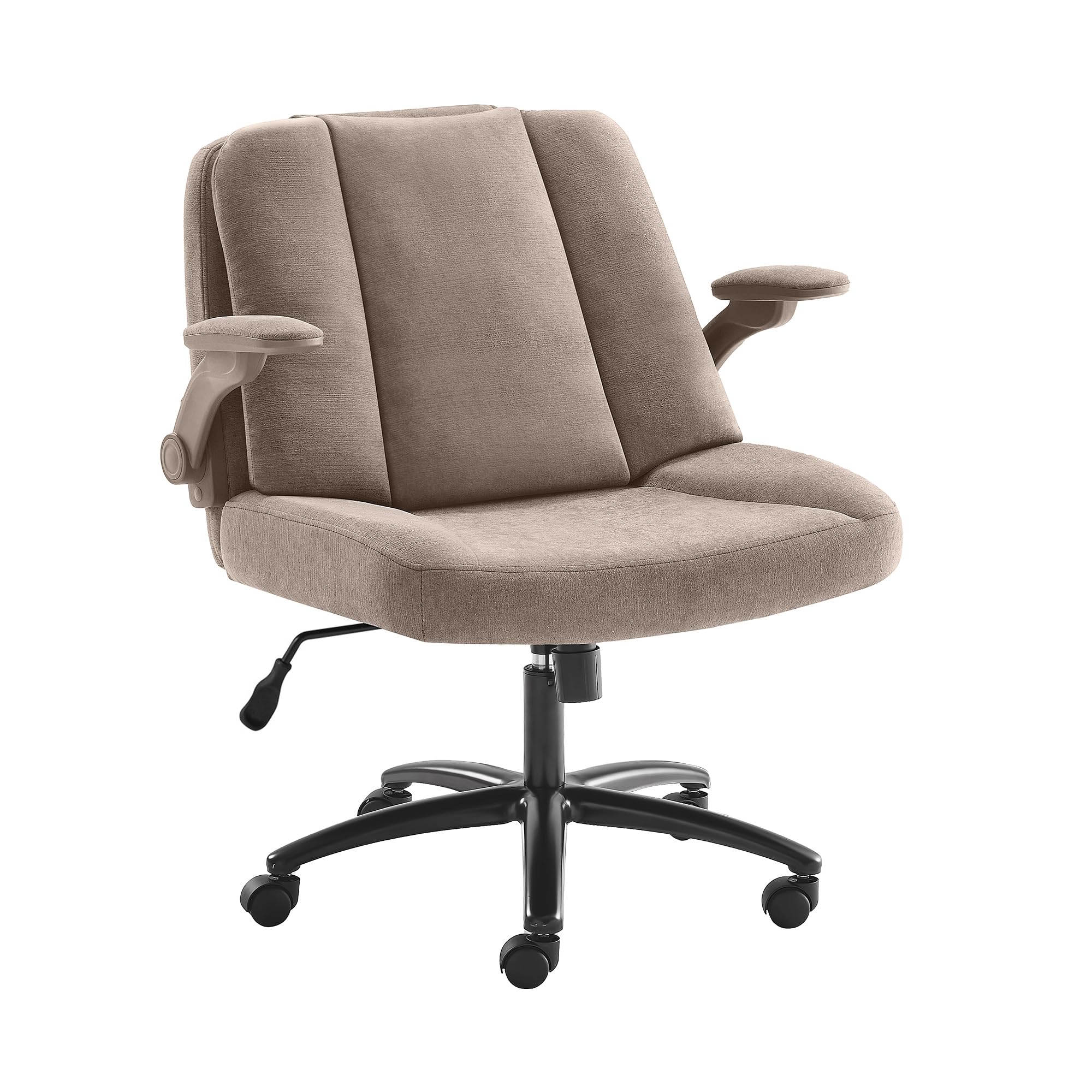 Pipersong ADHS Stuhl ergonomisch mit verstellbaren Armlehnen – Criss Cross Schreibtischstuhl mit Fußstütze & Rollen