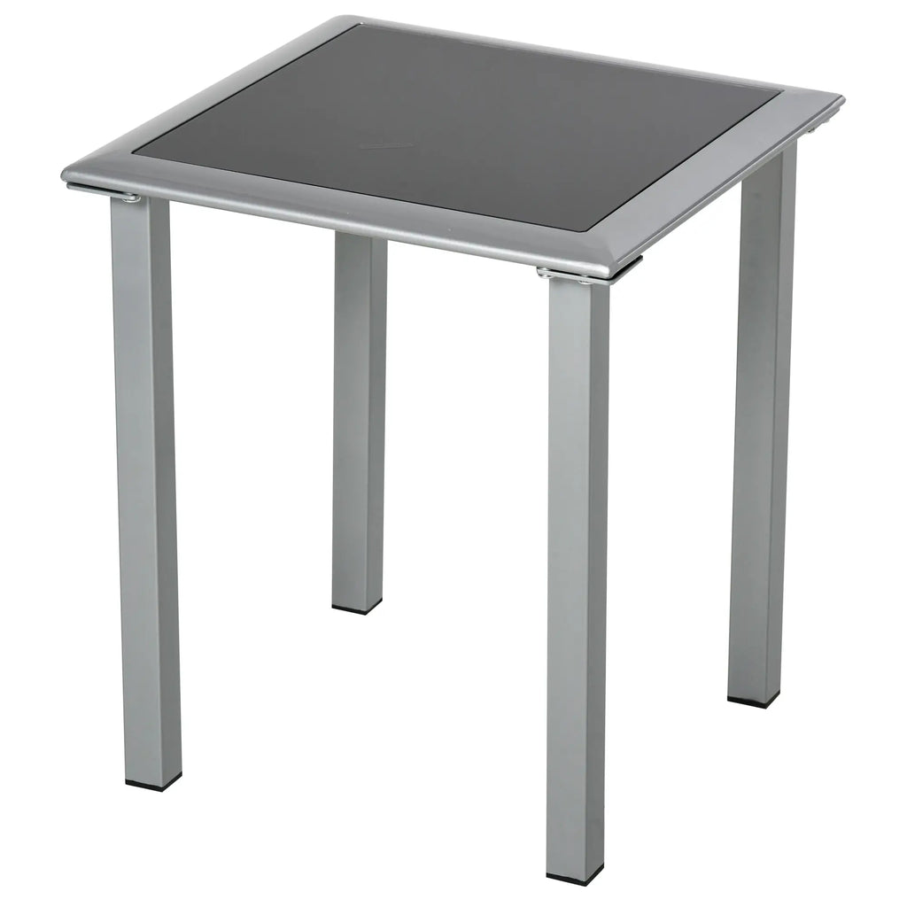 Elegantes 3-teiliges Lounge-Set – 2 ergonomische S-förmige Sonnenliegen mit Beistelltisch