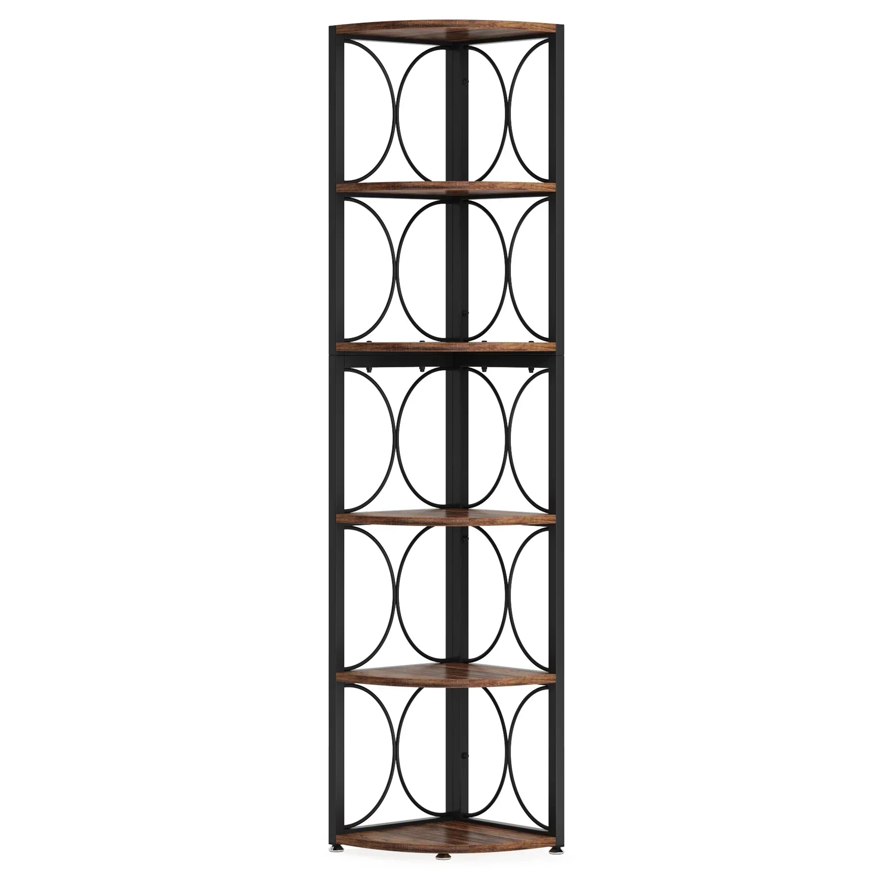 Rustik Schönes Eckregal – Industrielles Design – 170 cm Höhe